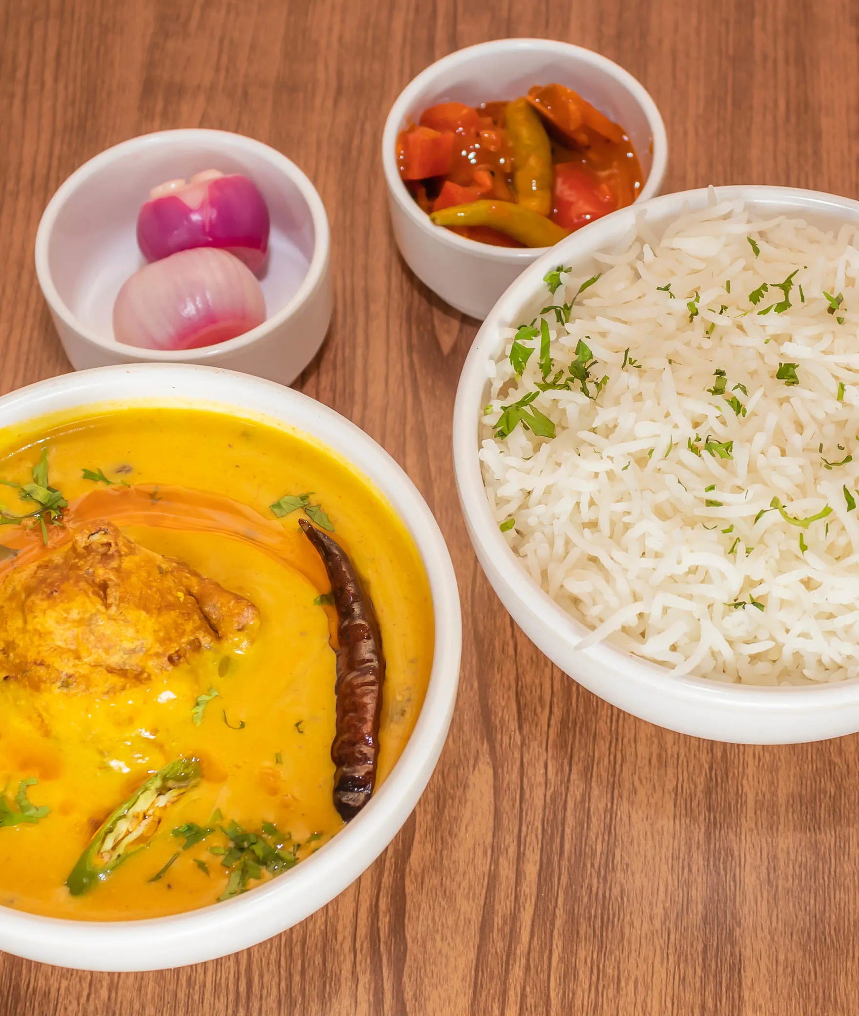 Kadhi - Chawal